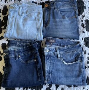 Women's Size 8 Jeans Lot NYDJ Just USA Blank NYC 1822 Denim